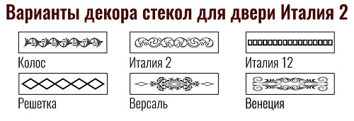 Варианты декора стекла